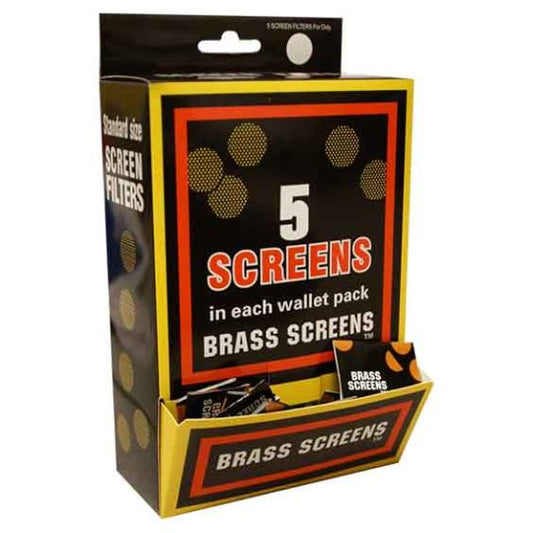 Gold Pipe Screens 5ct Packets
