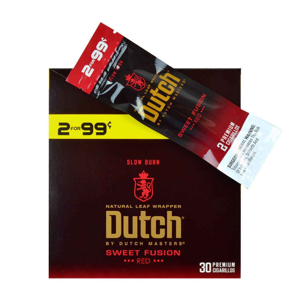 Dutch Masters Foil Fresh Sweet Fusion Cigars - 2 Pack