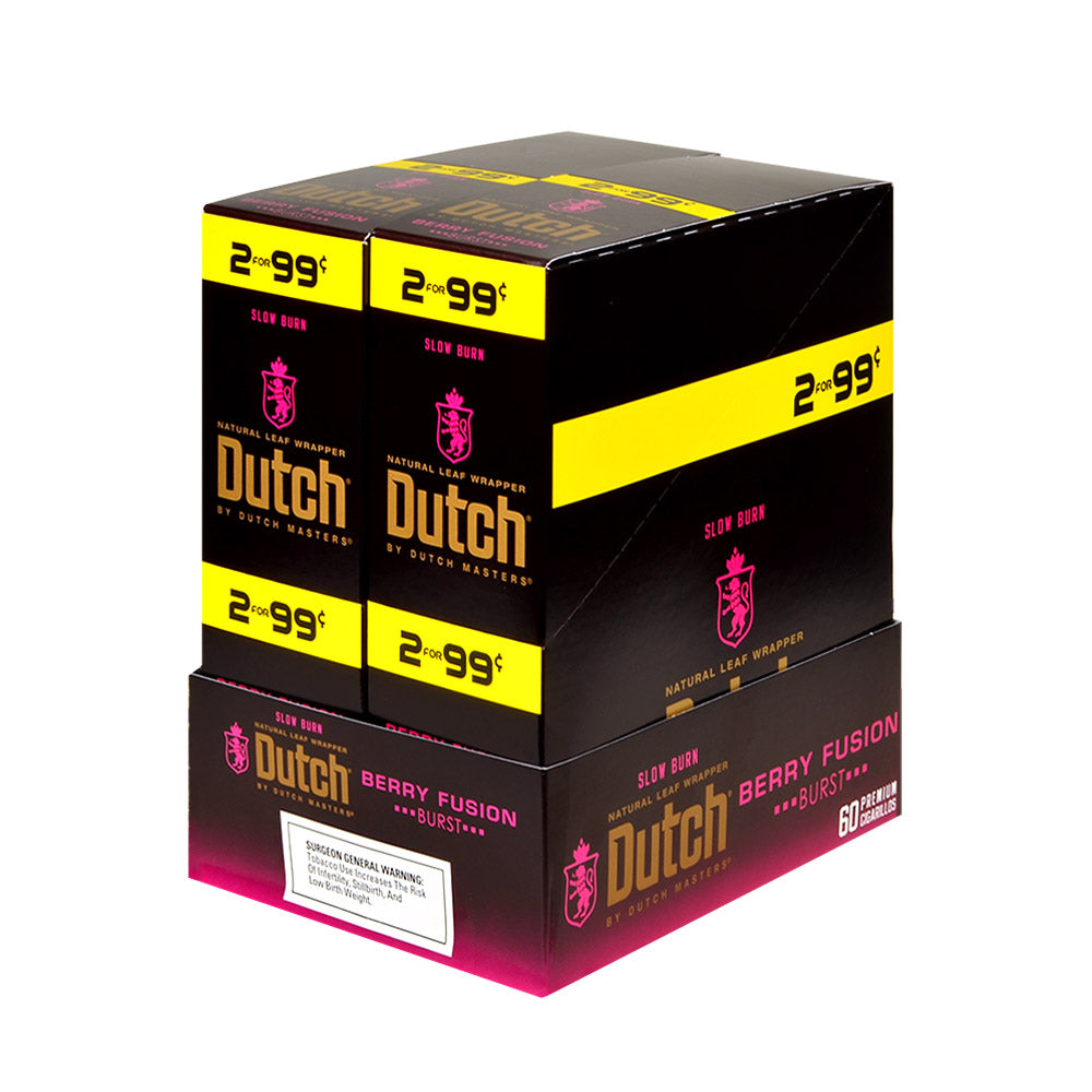 Dutch Masters Foil Fresh Berry Fusion Cigars - 2 Pack
