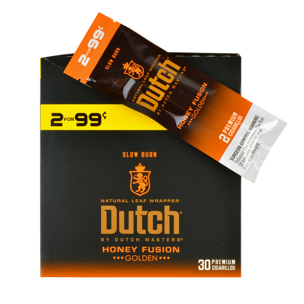 Dutch Masters Foil Fresh Honey Fusion Cigars - 2 Pack