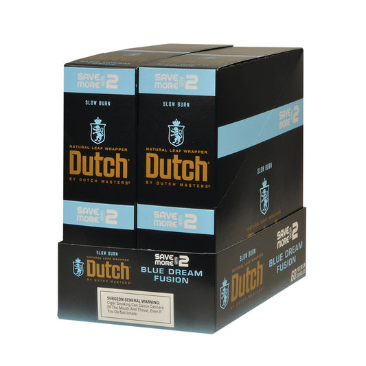 Dutch Masters Foil Fresh Blue Dream Fusion Cigars - 2 Pack