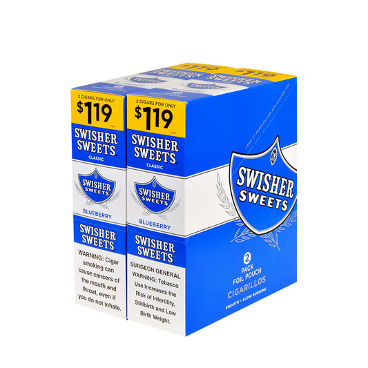 Swisher Sweets Blueberry Cigars - 2 Pack