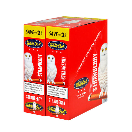 White Owl Strawberry Cigarillos - 2 Pack