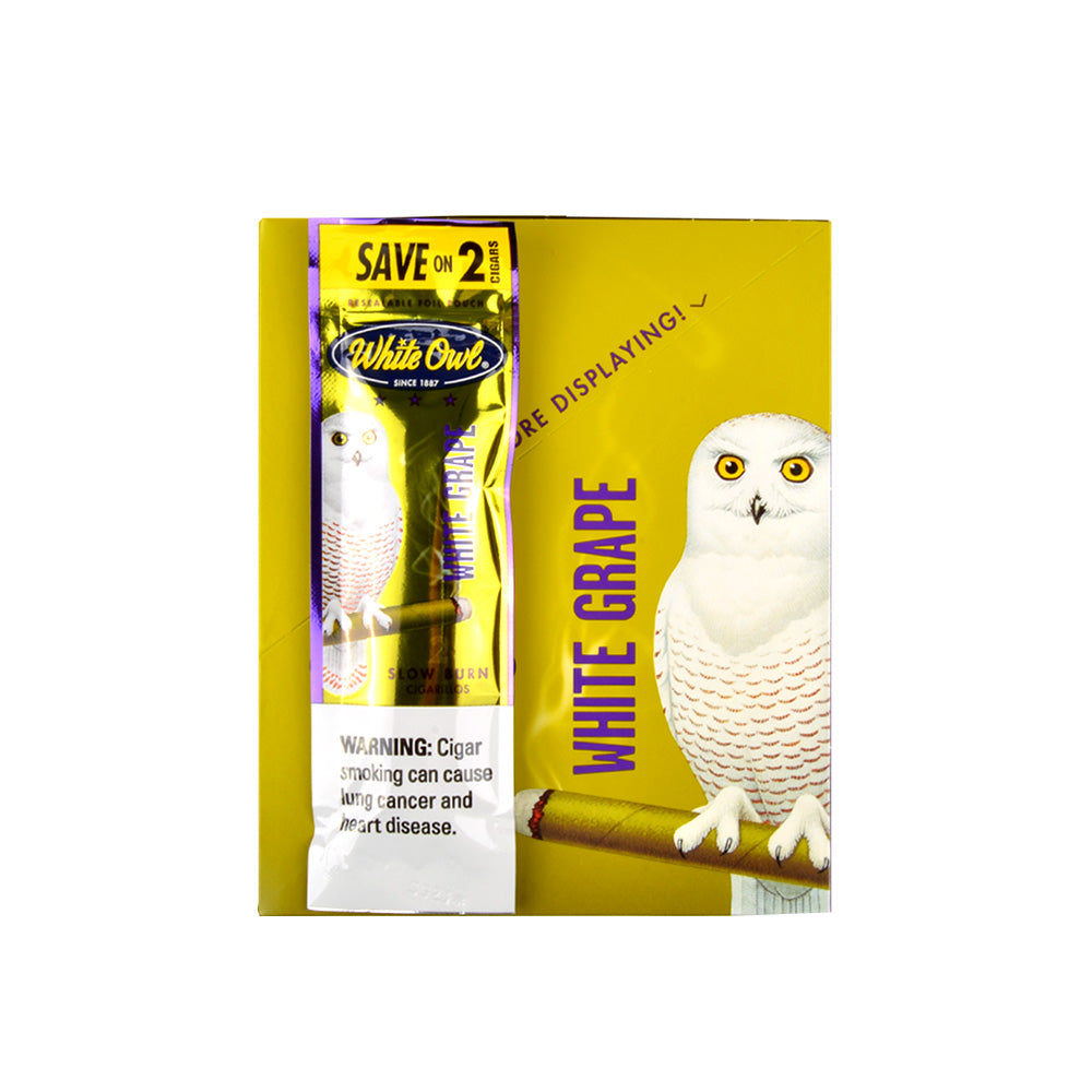 White Owl White Grape Cigarillos - 2 Pack