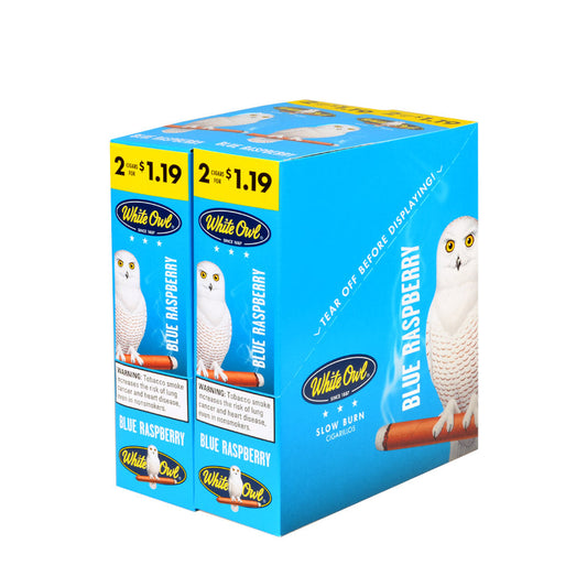 White Owl Blue Raspberry Cigarillos - 2 Pack