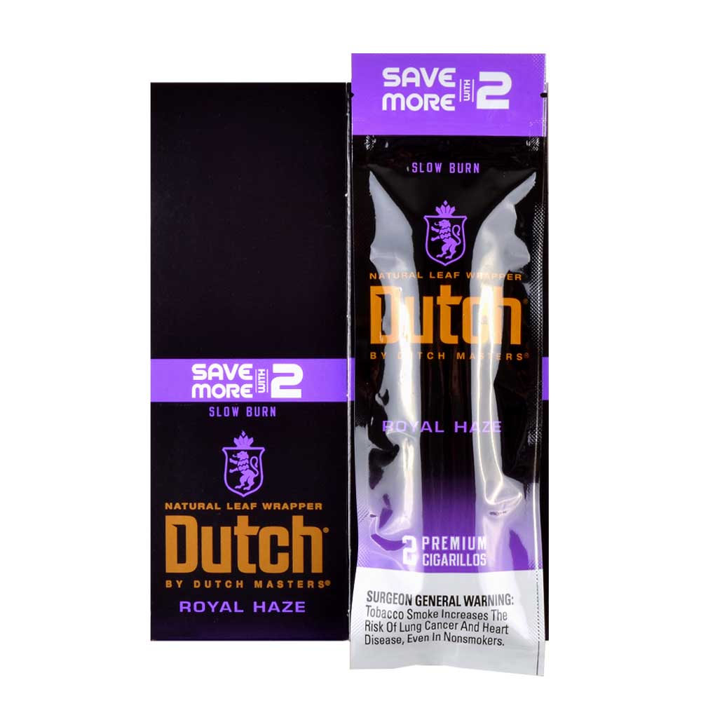 Dutch Masters Foil Fresh Royal Haze Cigars - 2 Pack