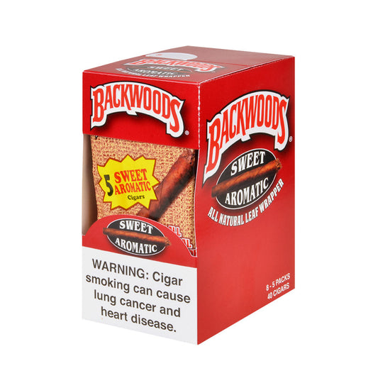 Backwoods Sweet Aromatic Cigars - 5 Pack