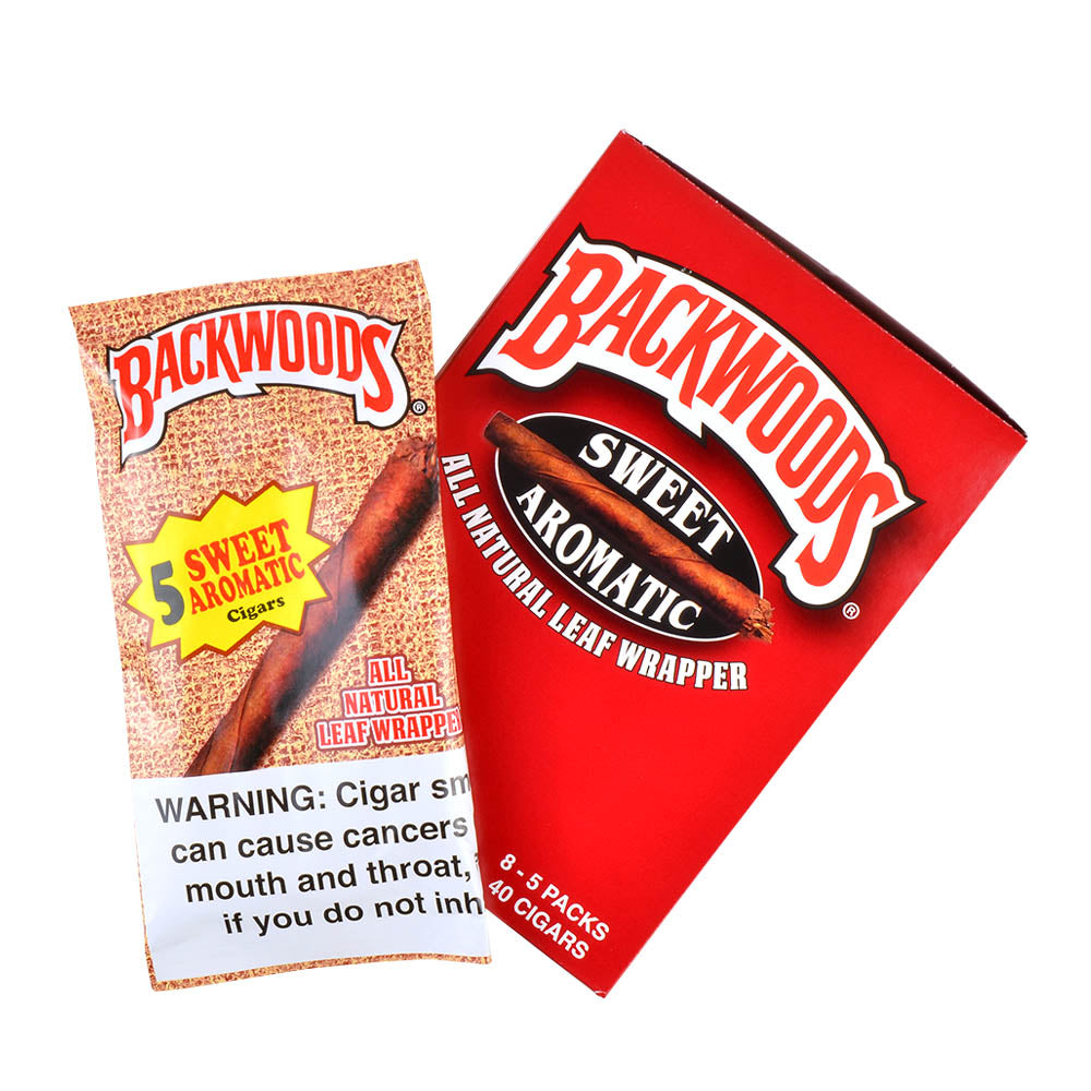 Backwoods Sweet Aromatic Cigars - 5 Pack