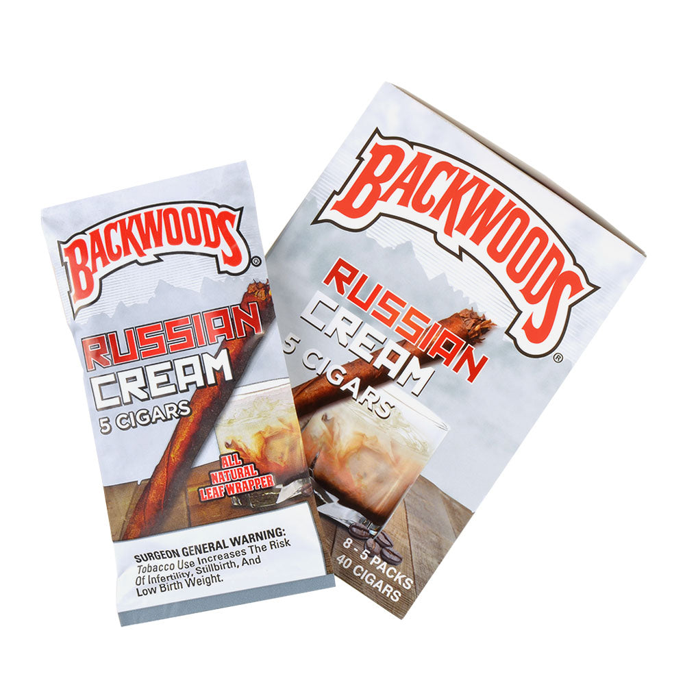 Backwoods Russian Cream Cigars - 5 Pack