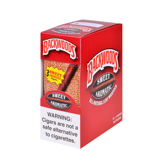 Backwoods Sweet Aromatic Cigars - 3 Pack