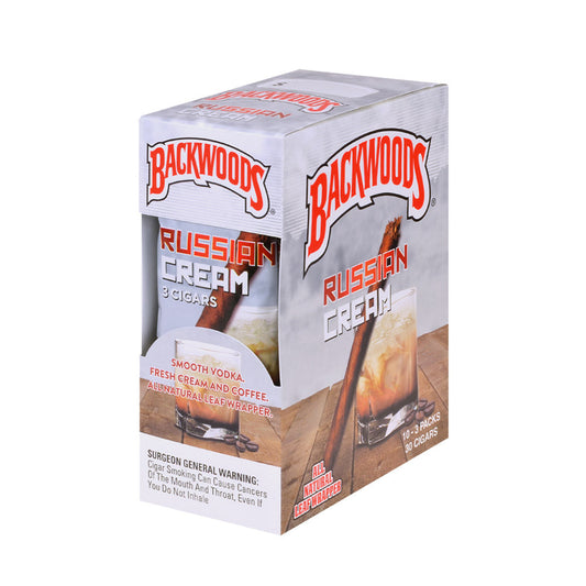 Backwoods Russian Cream Cigars - 3 Pack