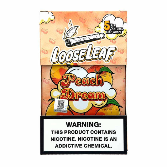 LooseLeaf Blunt Wraps - Peach Dream - 5 Pack