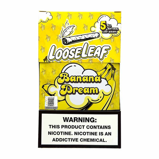 LooseLeaf Blunt Wraps - Banana Dream - 5 Pack
