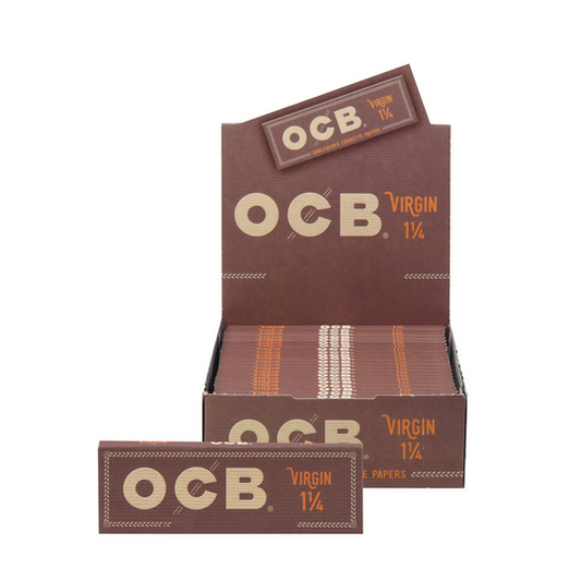 OCB Virgin Unbleached 1¼ Rolling Papers