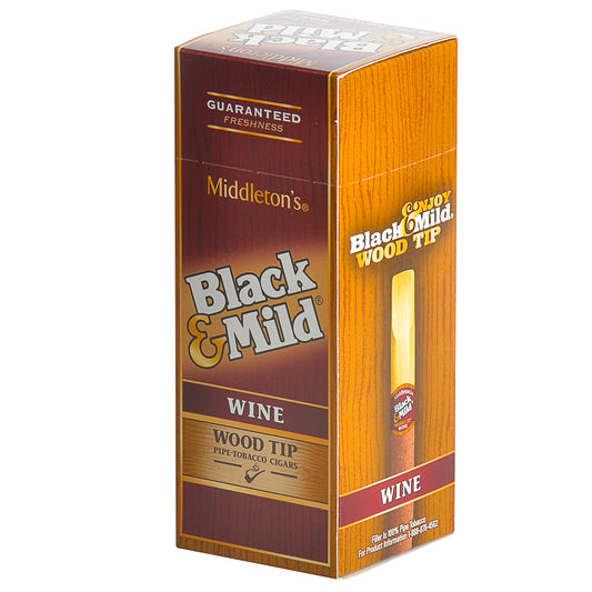 Middleton's Black & Mild Wine - Wood Tip - Single