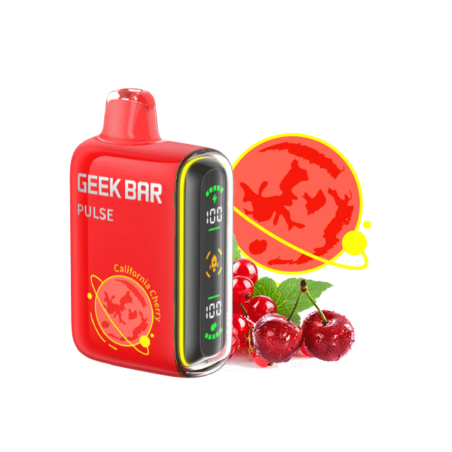 Geek Bar Pulse - California Cherry - 15000 Hits