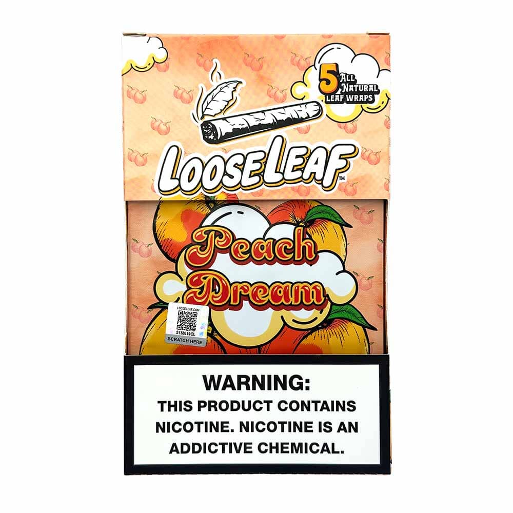 LooseLeaf Blunt Wraps - Peach Dream - 5 Pack